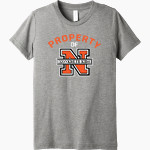 Northampton Konkrete Kids <span class="pdp-name-mascot">Northampton Area Middle School Konkrete Kids</span> Bella+Canvas Youth Triblend SS Tee Front Thumbnail