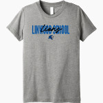 Linwood School Lions Bella+Canvas Youth Triblend SS Tee Front Thumbnail