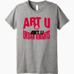 Academy of Art Urban Knights Bella+Canvas Youth Triblend SS Tee Front Thumbnail