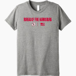 Bureau Of Fire Harrisburg Department <span class="pdp-name-mascot">Bureau Of Fire Harrisburg Department</span> Bella+Canvas Youth Triblend SS Tee Front Thumbnail