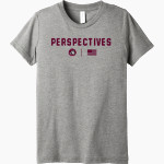 Perspectives Warriors Bella+Canvas Youth Triblend SS Tee Front Thumbnail