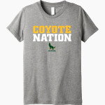 Cypress Creek Coyotes <span class="pdp-name-mascot">Cypress Creek Coyotes</span> Bella+Canvas Youth Triblend SS Tee Front Thumbnail