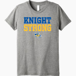 ELKINS HIGH SCHOOL KNIGHTS Bella+Canvas Youth Triblend SS Tee Front Thumbnail
