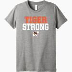 WIGGINS TIGERS The Official Online Store <span class="pdp-name-mascot">WIGGINS TIGERS</span> Bella+Canvas Youth Triblend SS Tee Front Thumbnail