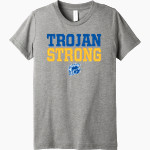 Tichenor Middle School Trojans <span class="pdp-name-mascot">Tichenor Middle School Trojans</span> Bella+Canvas Youth Triblend SS Tee Front Thumbnail