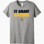 ST AMANT HIGH SCHOOL GATORS <span class="pdp-name-mascot">ST AMANT GATORS</span> Bella+Canvas Youth Triblend SS Tee Front Thumbnail