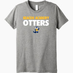 Beacon Academy Otters <span class="pdp-name-mascot">Beacon Academy Otters</span> Bella+Canvas Youth Triblend SS Tee Front Thumbnail