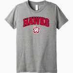 APIS Hawks Bella+Canvas Youth Triblend SS Tee Front Thumbnail