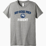 Bay Ridge Prep Tigers Bella+Canvas Youth Triblend SS Tee Front Thumbnail