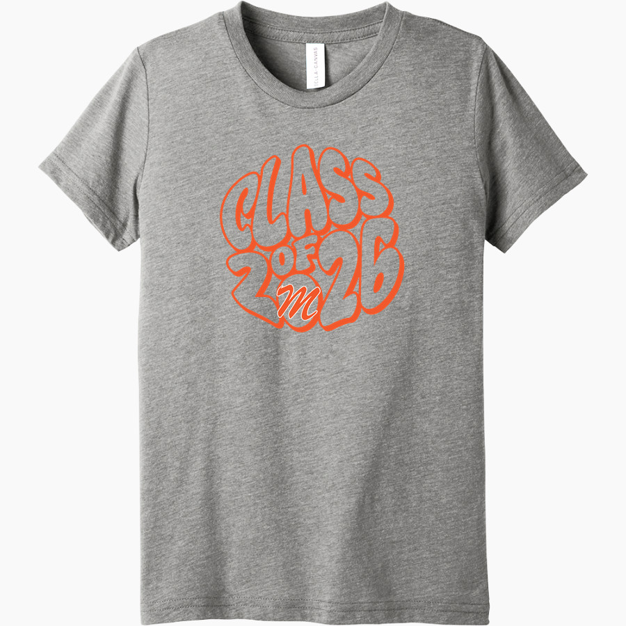 Mohonasen Warriors <span class="pdp-name-mascot">Mohonasen Warriors</span> Bella+Canvas Youth Triblend SS Tee
