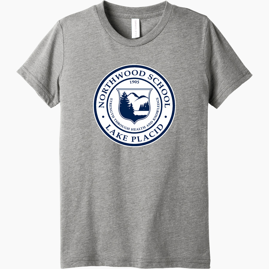 Northwood Huskies <span class="pdp-name-mascot">Northwood Huskies</span> Bella+Canvas Youth Triblend SS Tee