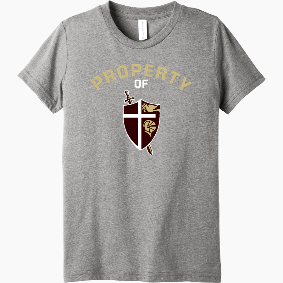 St. FRANCIS HIGH SCHOOL GOLDEN KNIGHTS <span class="pdp-name-mascot">SAINT FRANCIS GOLDEN KNIGHTS</span> Bella+Canvas Youth Triblend SS Tee