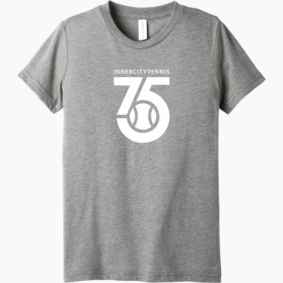 InnerCity Tennis <span class="pdp-name-mascot">InnerCity Tennis</span> Bella+Canvas Youth Triblend SS Tee