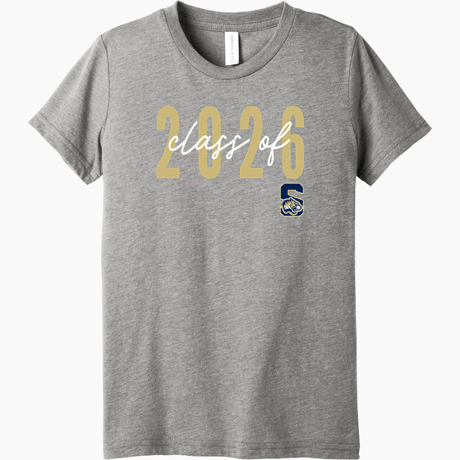 Stillman Tigers Bella+Canvas Youth Triblend SS Tee