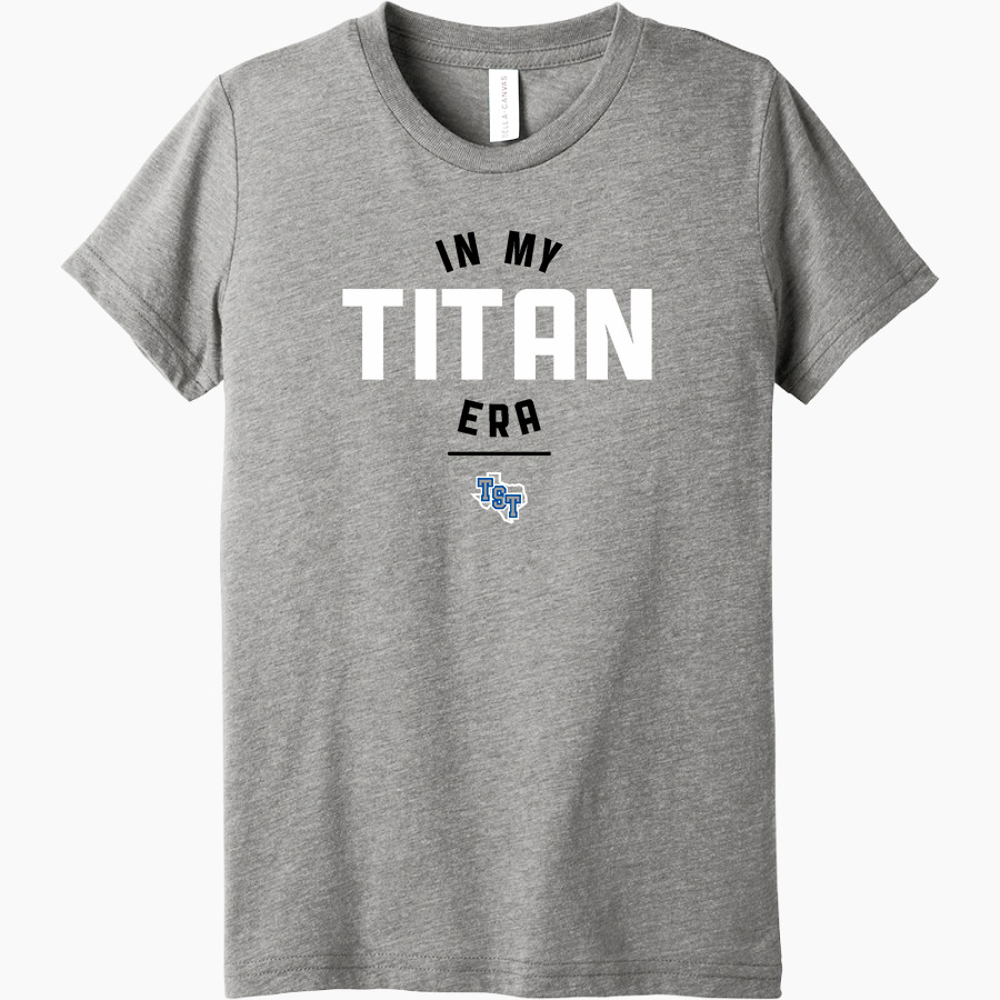 TRINITY SCHOOL OF TEXAS TITANS Bella+Canvas Youth Triblend SS Tee