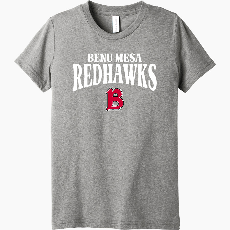 Benedictine University Mesa Redhawks Bella+Canvas Youth Triblend SS Tee