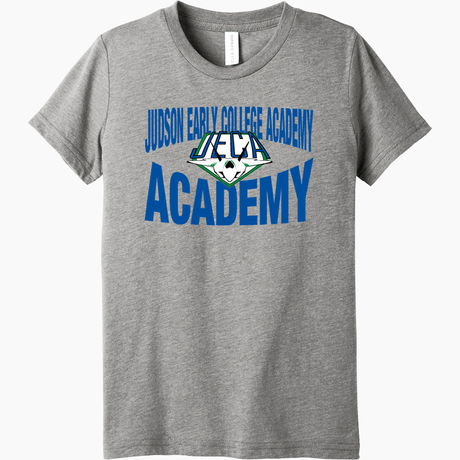 Judson Early College Academy Academy <span class="pdp-name-mascot">Judson Early College Academy Academy</span> Bella+Canvas Youth Triblend SS Tee