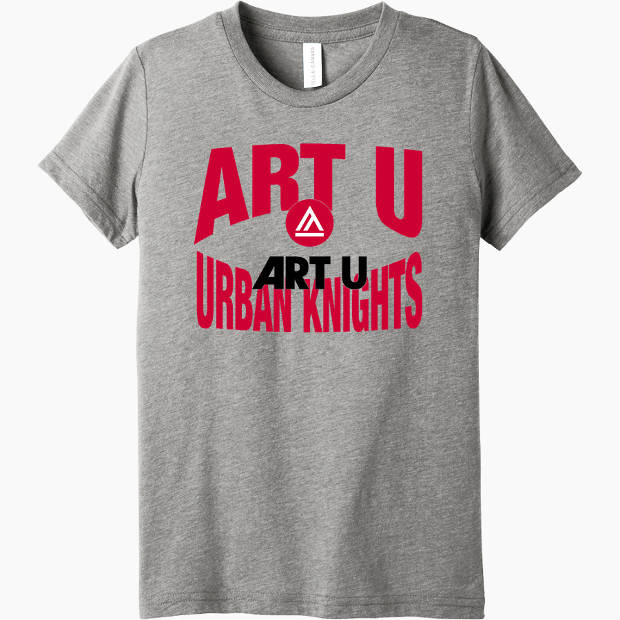 Academy of Art Urban Knights Bella+Canvas Youth Triblend SS Tee