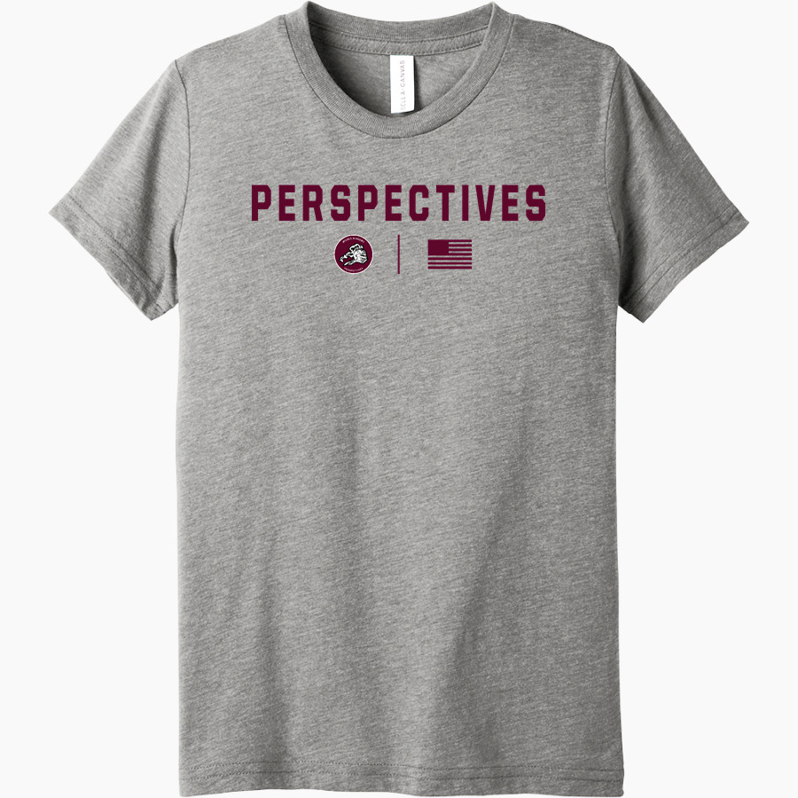 Perspectives Warriors Bella+Canvas Youth Triblend SS Tee