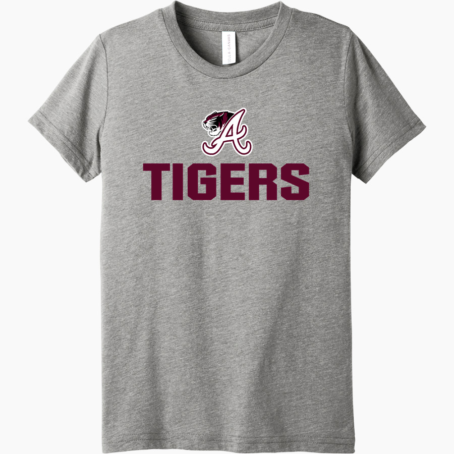 ARP HIGH SCHOOL TIGERS Bella+Canvas Youth Triblend SS Tee