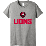 Lockwood Lions <span class="pdp-name-mascot">Lockwood Lions</span> BELLA+CANVAS Youth Triblend SS Tee Front Thumbnail