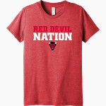 Chaffee Red Devils <span class="pdp-name-mascot">Chaffee Schools Red Devils</span> Bella+Canvas Youth Triblend SS Tee Front Thumbnail