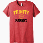 Trinity Tigers <span class="pdp-name-mascot">Trinity College of Florida Tigers</span> Bella+Canvas Youth Triblend SS Tee Front Thumbnail
