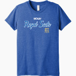 MCKAY HIGH SCHOOL ROYAL SCOTS <span class="pdp-name-mascot">McKAY ROYAL SCOTS</span> Bella+Canvas Youth Triblend SS Tee Front Thumbnail