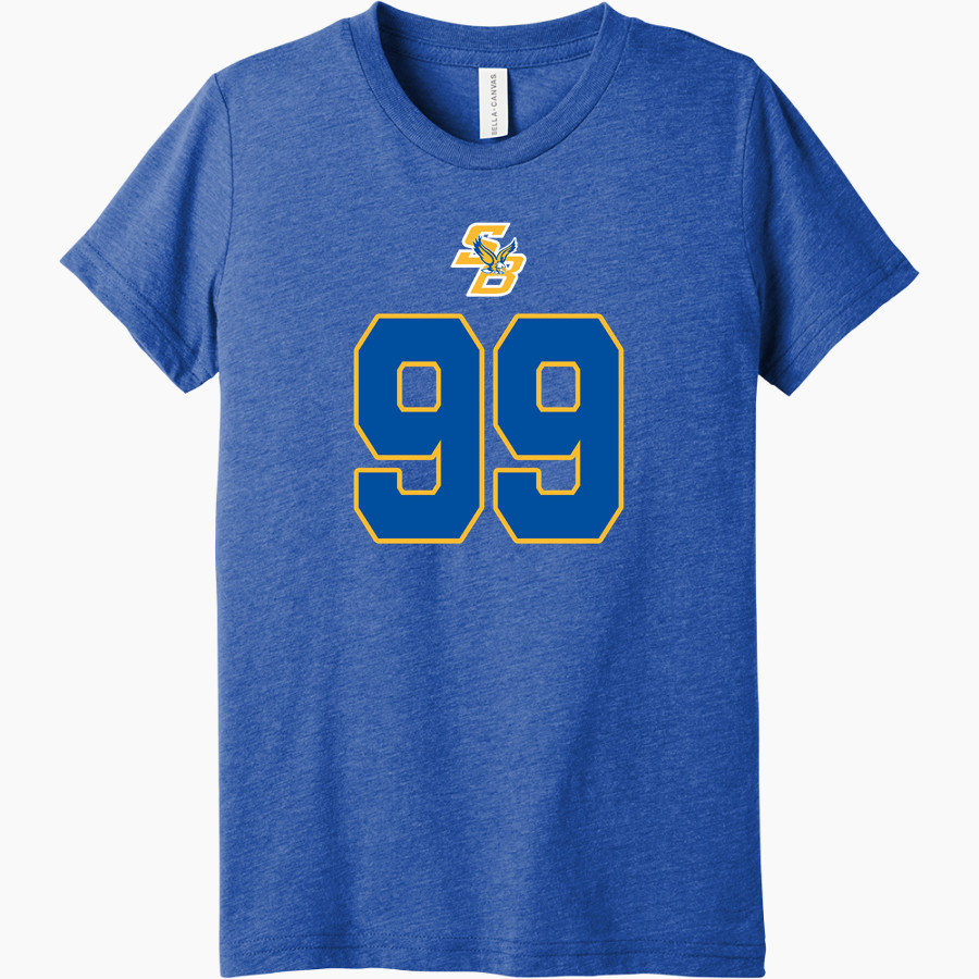 SCOTTS BRANCH HIGH SCHOOL FIGHTING EAGLES <span class="pdp-name-mascot">SCOTTS BRANCH FIGHTING EAGLES</span> Bella+Canvas Youth Triblend SS Tee