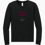 LINCOLN HIGH SCHOOL WOLVES <span class="pdp-name-mascot">LINCOLN WOLVES</span> BELLA+CANVAS Youth Jersey Long Sleeve Tee Front Thumbnail