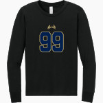 Bonifay Blue Devils <span class="pdp-name-mascot">Bonifay Blue Devils</span> BELLA+CANVAS Youth Jersey Long Sleeve Tee Front Thumbnail