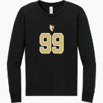 St. FRANCIS HIGH SCHOOL GOLDEN KNIGHTS <span class="pdp-name-mascot">SAINT FRANCIS GOLDEN KNIGHTS</span> BELLA+CANVAS Youth Jersey Long Sleeve Tee Front Thumbnail