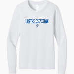LUSTRE CHRISTIAN HIGH SCHOOL LIONS <span class="pdp-name-mascot">LUSTRE CHRISTIAN LIONS</span> BELLA+CANVAS Youth Jersey Long Sleeve Tee Front Thumbnail