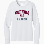 GORHAM HIGH SCHOOL RAMS <span class="pdp-name-mascot">GORHAM RAMS</span> BELLA+CANVAS Youth Jersey Long Sleeve Tee Front Thumbnail