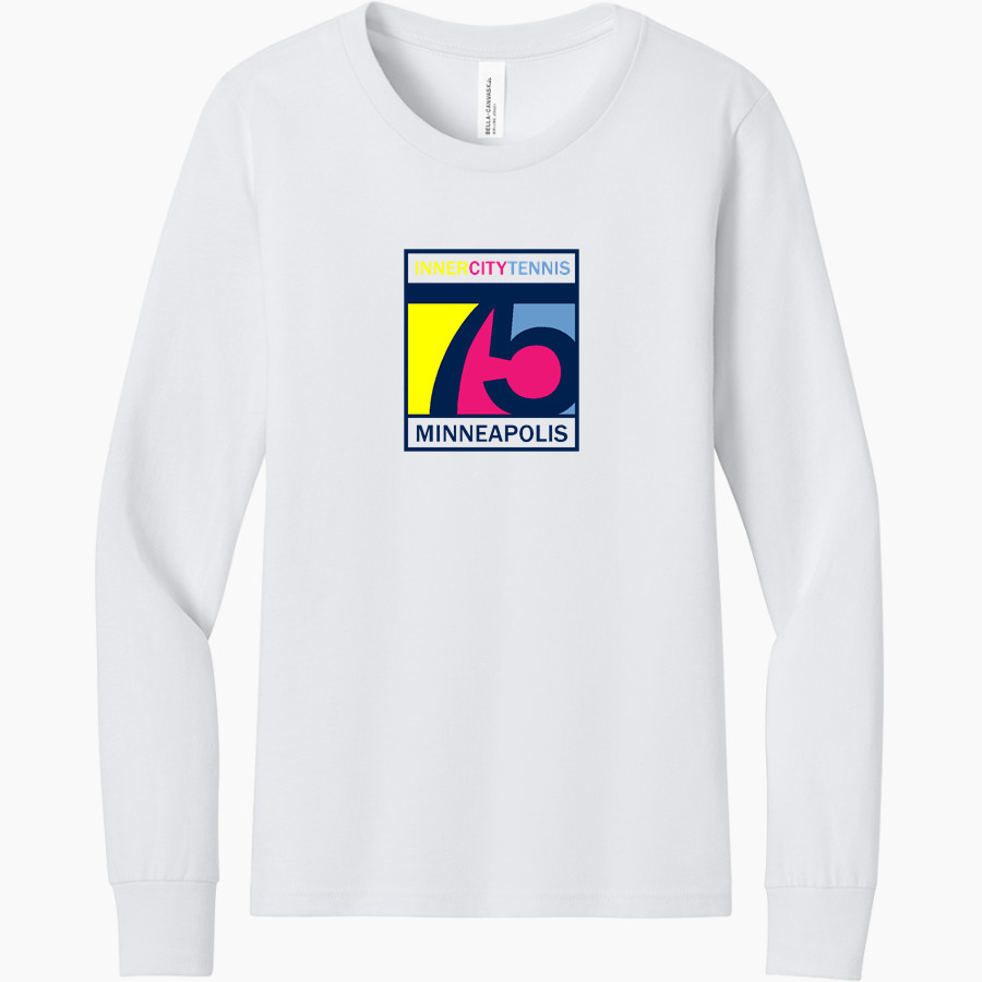 InnerCity Tennis <span class="pdp-name-mascot">InnerCity Tennis</span> BELLA+CANVAS Youth Jersey Long Sleeve Tee