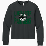 LINCOLN PREPARATORY HIGH SCHOOL PANTHERS BELLA+CANVAS Youth 6-Ounce Heavyweight Long Sleeve Tee Front Thumbnail