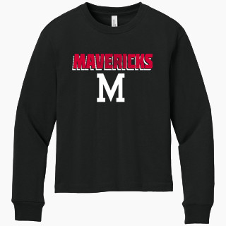 BELLA+CANVAS Youth 6-Ounce Heavyweight Long Sleeve Tee