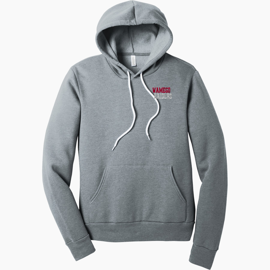 Wamego Raiders <span class="pdp-name-mascot">Wamego Raiders</span> BELLA+CANVAS Unisex Sponge Fleece Pullover Hoodie