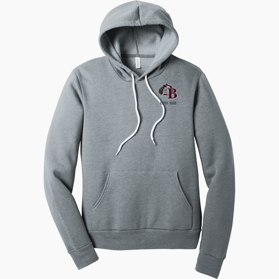 DOBYNS-BENNETT HIGH SCHOOL INDIANS BELLA+CANVAS Unisex Sponge Fleece Pullover Hoodie