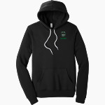 HILLCREST HIGH SCHOOL HUSKIES <span class="pdp-name-mascot">HILLCREST HUSKIES</span> BELLA+CANVAS Unisex Sponge Fleece Pullover Hoodie Front Thumbnail