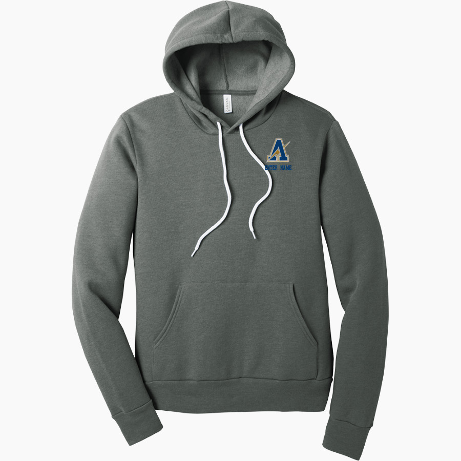 AGOURA HIGH SCHOOL CHARGERS BELLA+CANVAS Unisex Sponge Fleece Pullover Hoodie