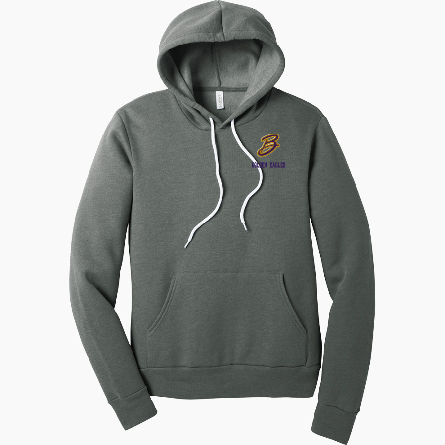 BELLBROOK GOLDEN EAGLES The Official Online Store BELLA+CANVAS Unisex Sponge Fleece Pullover Hoodie
