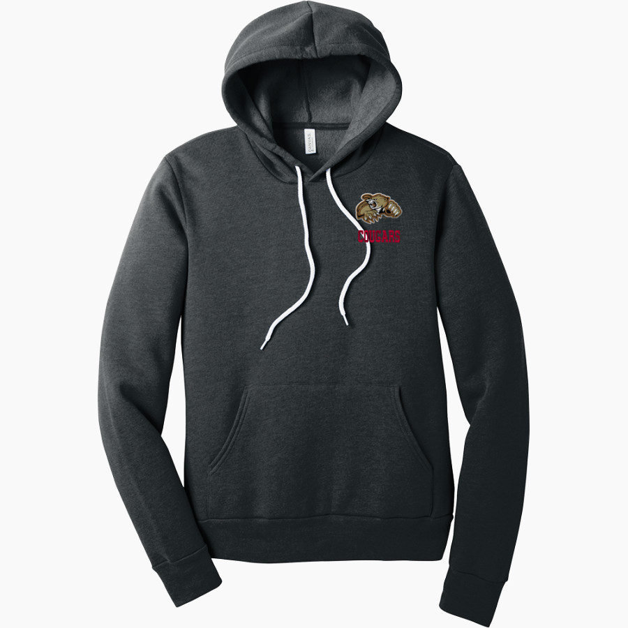 Caldwell Cougars <span class="pdp-name-mascot">Caldwell Cougars</span> BELLA+CANVAS Unisex Sponge Fleece Pullover Hoodie