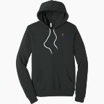 Olivet Nazarene Tigers <span class="pdp-name-mascot">Olivet Nazarene University Tigers</span> BELLA+CANVAS Unisex Sponge Fleece Pullover Hoodie Front Thumbnail