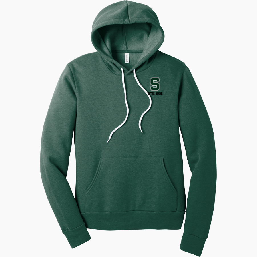 Stuart Tartans <span class="pdp-name-mascot">Stuart Country Day Tartans</span> BELLA+CANVAS Unisex Sponge Fleece Pullover Hoodie