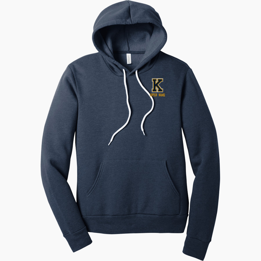 Keenan Raiders <span class="pdp-name-mascot">Keenan Raiders</span> BELLA+CANVAS Unisex Sponge Fleece Pullover Hoodie