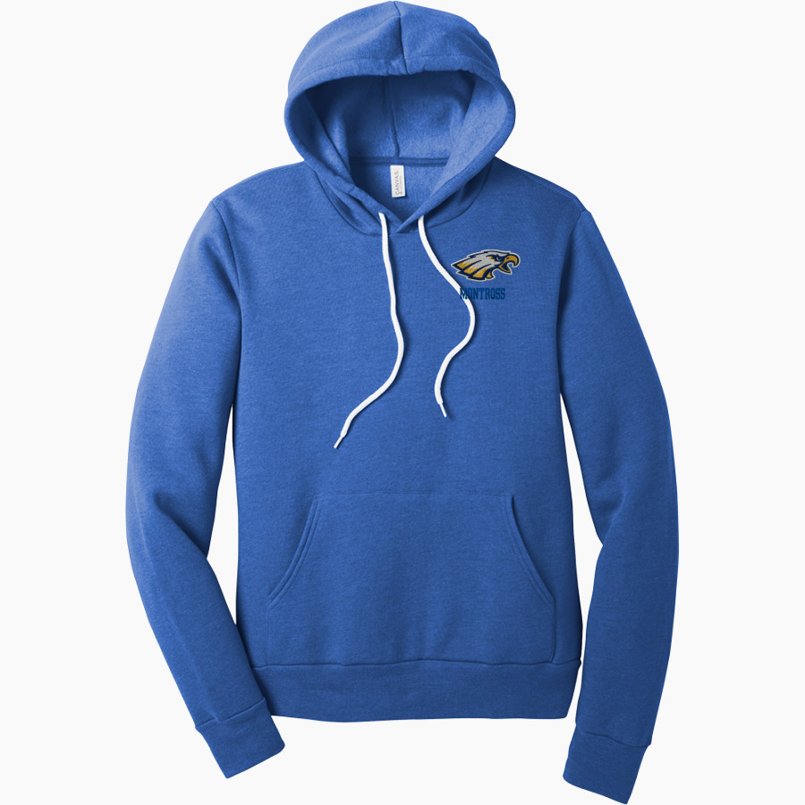 Montross Eagles BELLA+CANVAS Unisex Sponge Fleece Pullover Hoodie