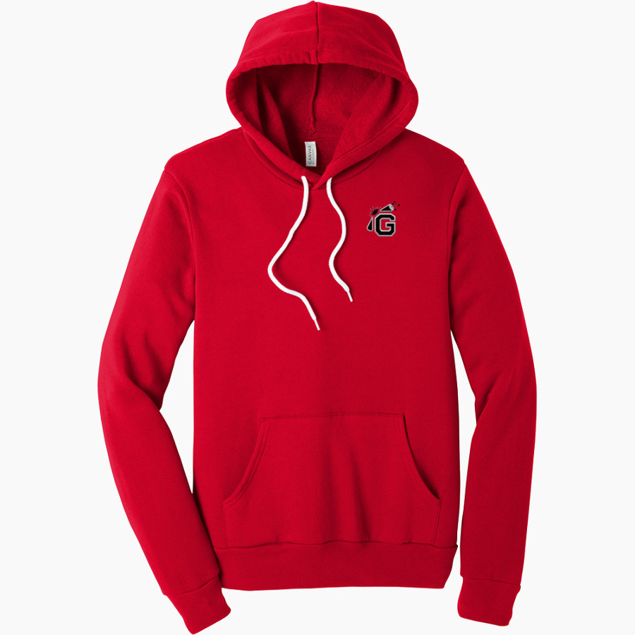 GLENDALE HIGH SCHOOL DYNAMITERS <span class="pdp-name-mascot">GLENDALE DYNAMITERS</span> BELLA+CANVAS Unisex Sponge Fleece Pullover Hoodie