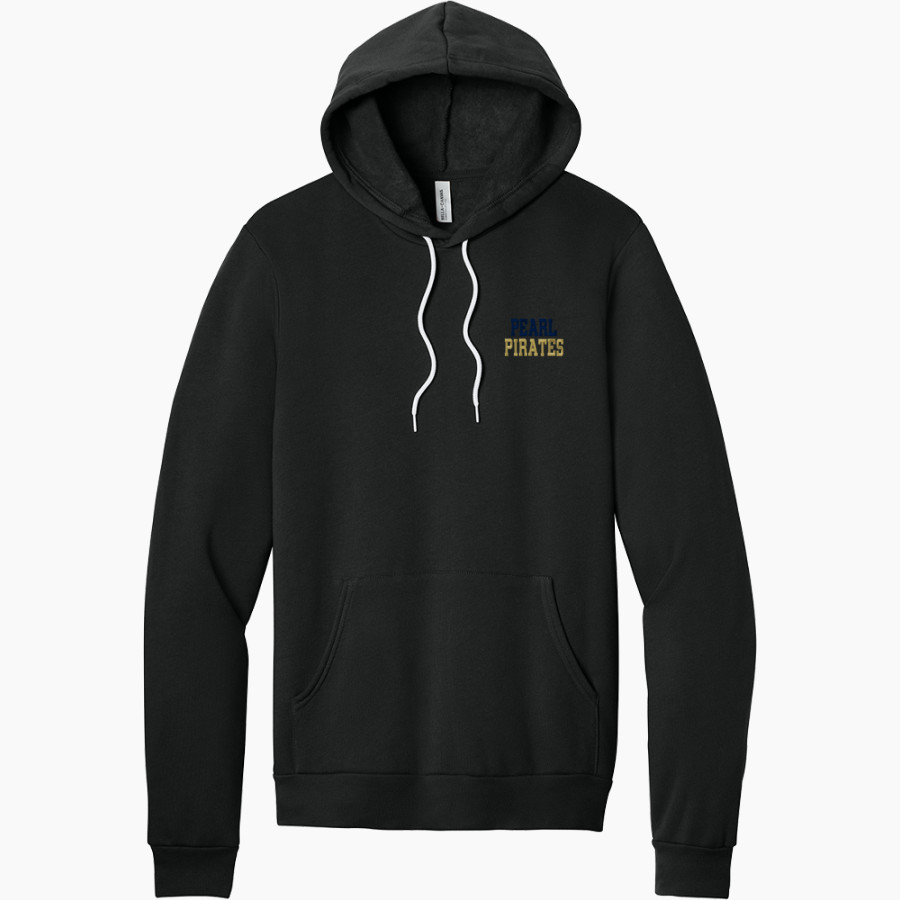 PEARL HIGH SCHOOL PIRATES <span class="pdp-name-mascot">PEARL PIRATES</span> BELLA+CANVAS Unisex Sponge Fleece Pullover Hoodie