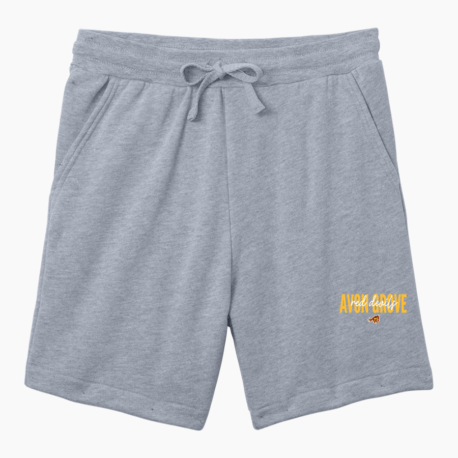 Avon Grove Red Devils <span class="pdp-name-mascot">Avon Grove Red Devils</span> BELLA+CANVAS Unisex Sponge Fleece Sweatshort